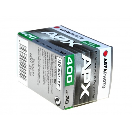 Agfa Agfaphoto APX 400/36 klasyczny film czarno biały 35mm.