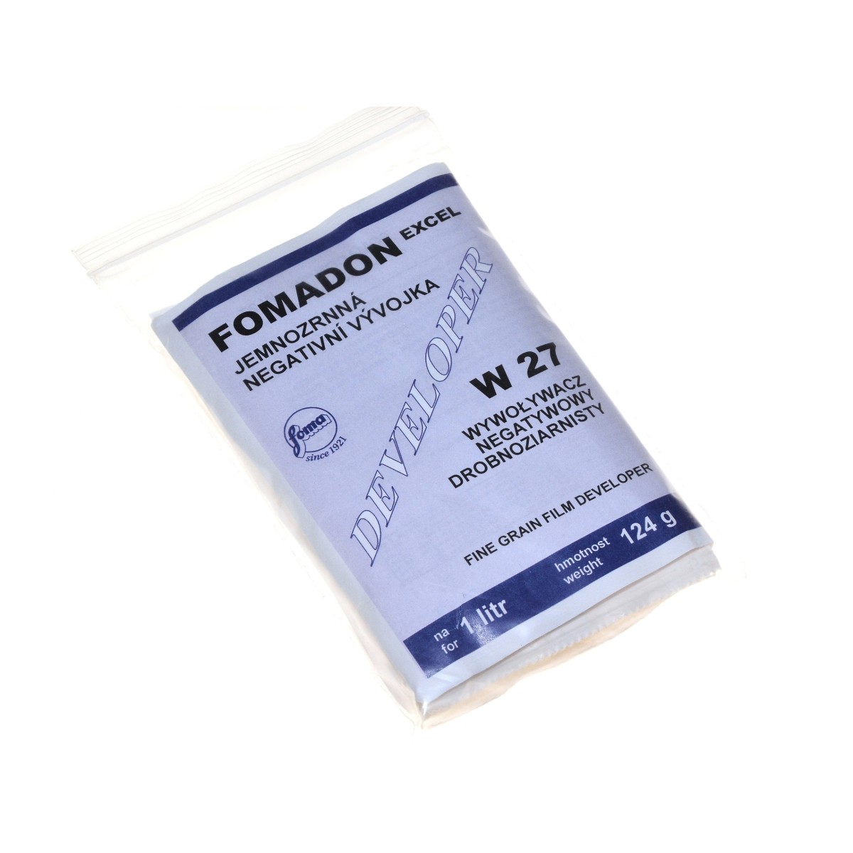 Foma Fomadon Excel W 27 - wywoływacz drobnoziarnisty na 1 litr