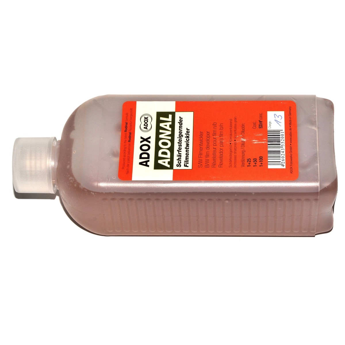 Adox Adonal Rodinal Agfa R09 500ml. wywoływacz do klisz