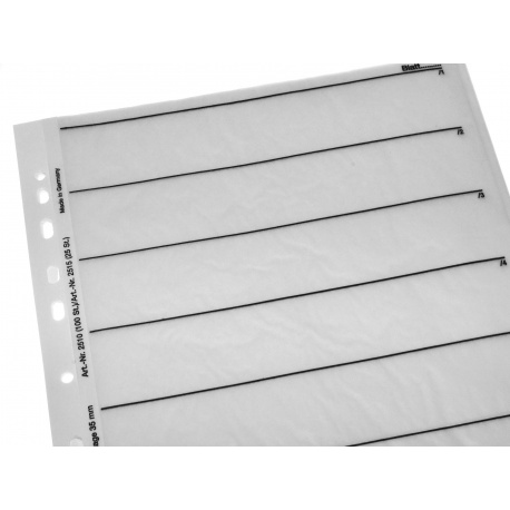 Kaiser Koszulki pergamin na film 35mm. 100 sztuk folia na film