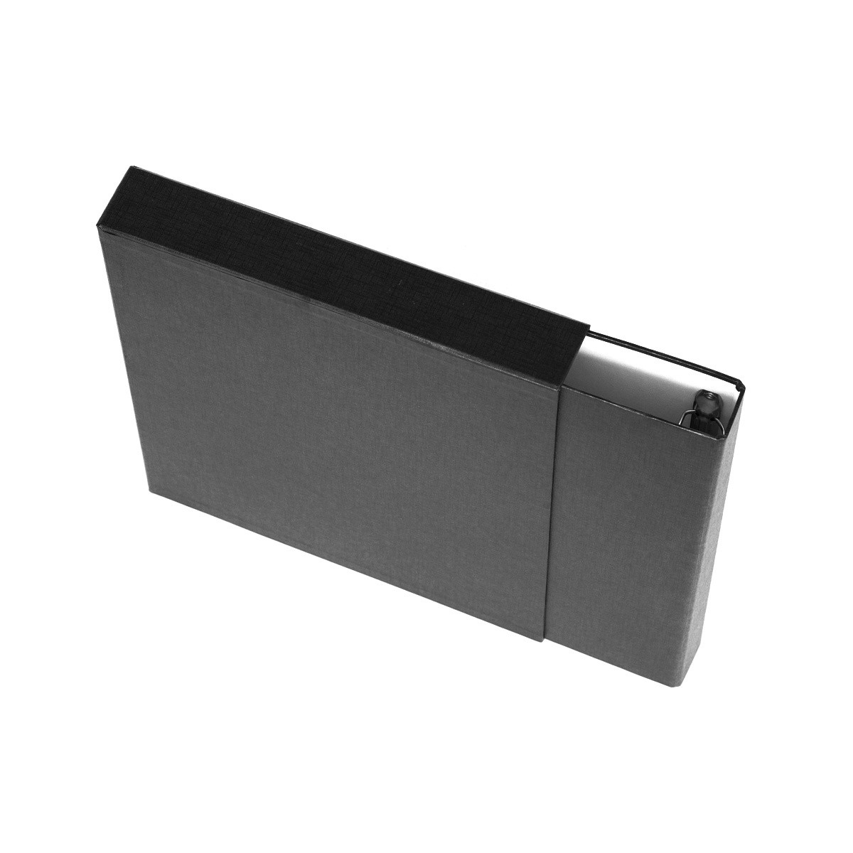 Czarno-Białe Segregator i Futerał na koszulki folie BEZ NAPISU