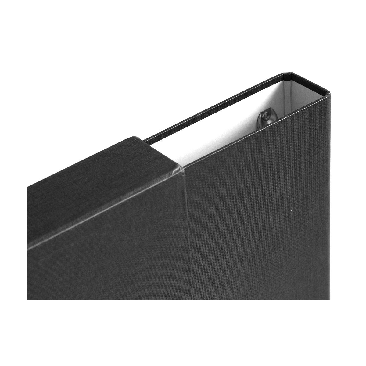 Czarno-Białe Segregator i Futerał na koszulki folie BEZ NAPISU