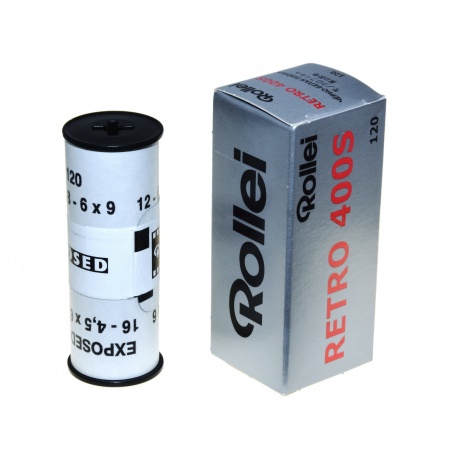 Rollei Retro 400S/120 film srebrowy czarno-biały tradycyjny