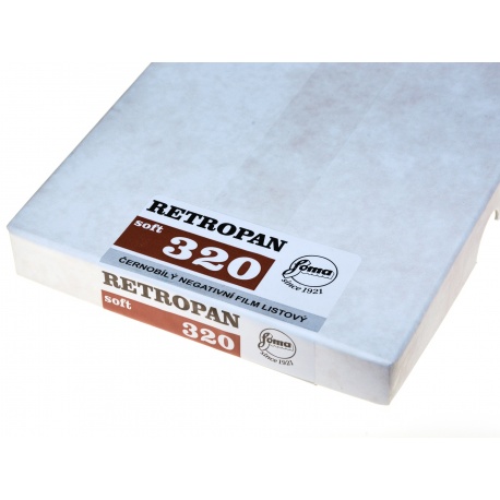 Foma Retropan 100 4x5" 10,2x12,7cm/25 błona retro do portretu