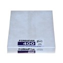 Foma Fomapan 400 format 4x5" 10,2x12,7 cm. 25szt. film klisza B&W