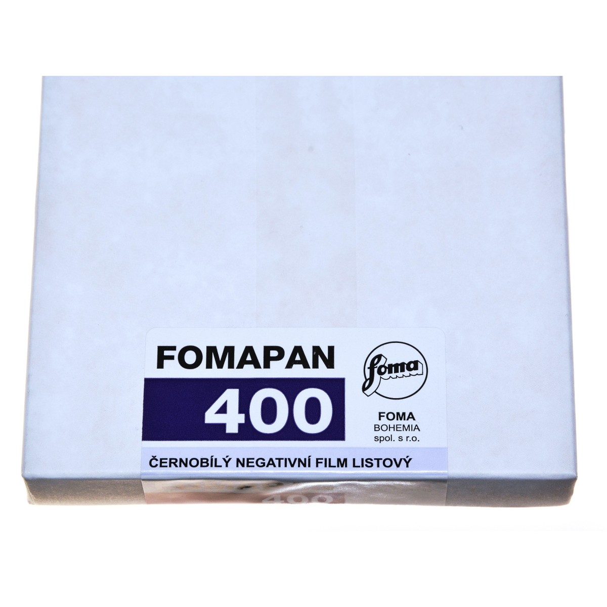 Foma Fomapan 400 format 4x5" 10,2x12,7 cm. 25szt. film klisza B&W
