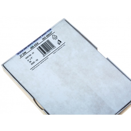 Foma Fomapan 400 format 4x5" 10,2x12,7 cm. 25szt. film klisza B&W