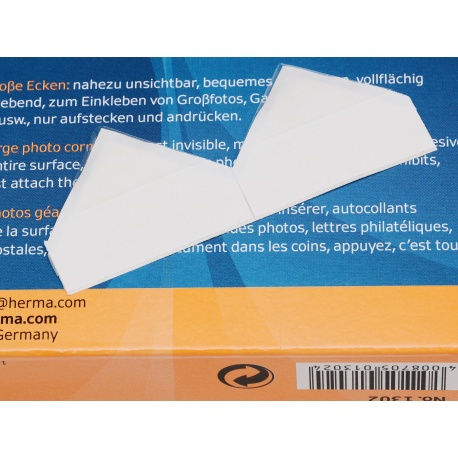 Herma Foto narożniki rożki do przyklejania zdjęć DUŻE 100x (1302)