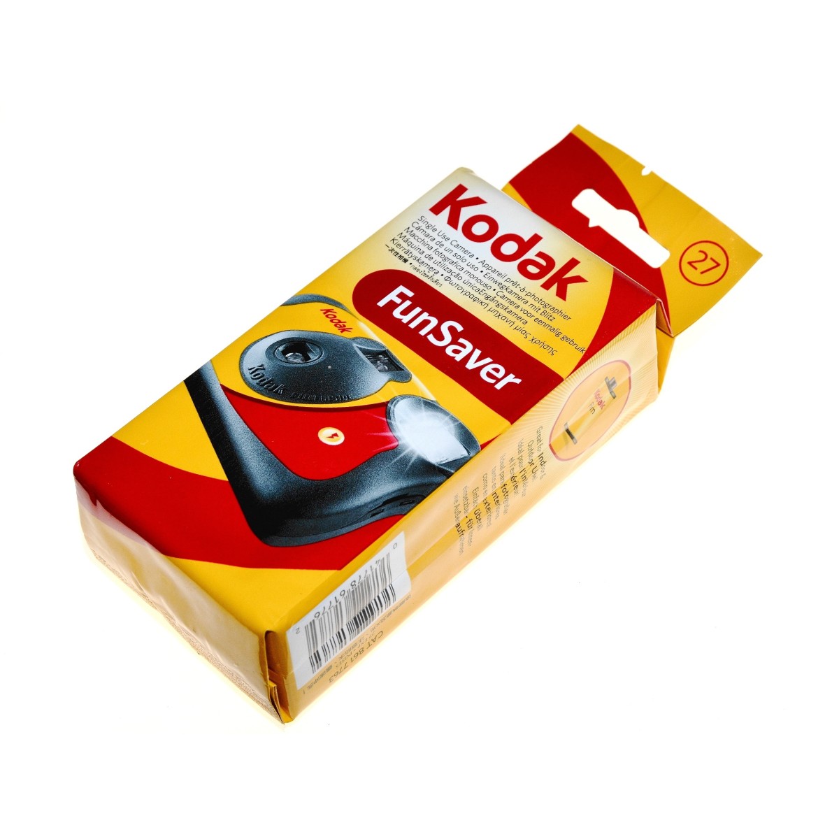 Kodak FunSaver Aparat jednorazowy 800 z fleszem - 27 zdjęć na wakacje