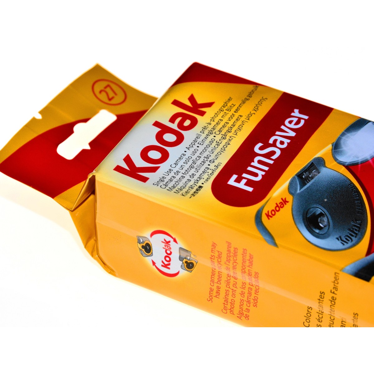 Kodak FunSaver Aparat jednorazowy 800 z fleszem - 27 zdjęć na wakacje
