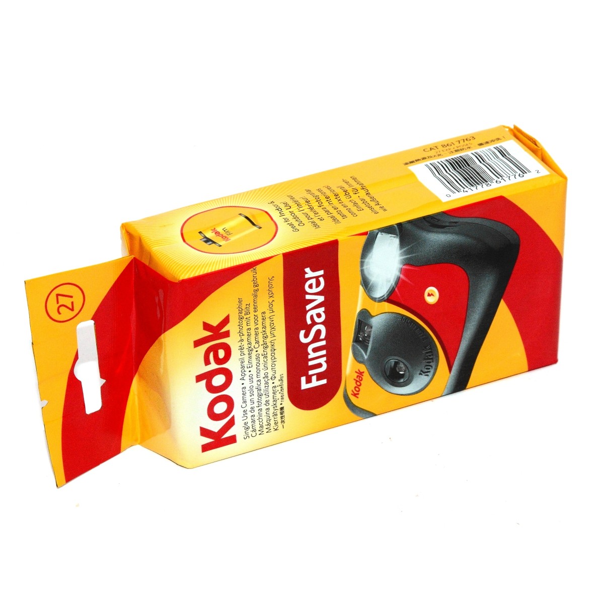 Kodak FunSaver Aparat jednorazowy 800 z fleszem - 27 zdjęć na wakacje