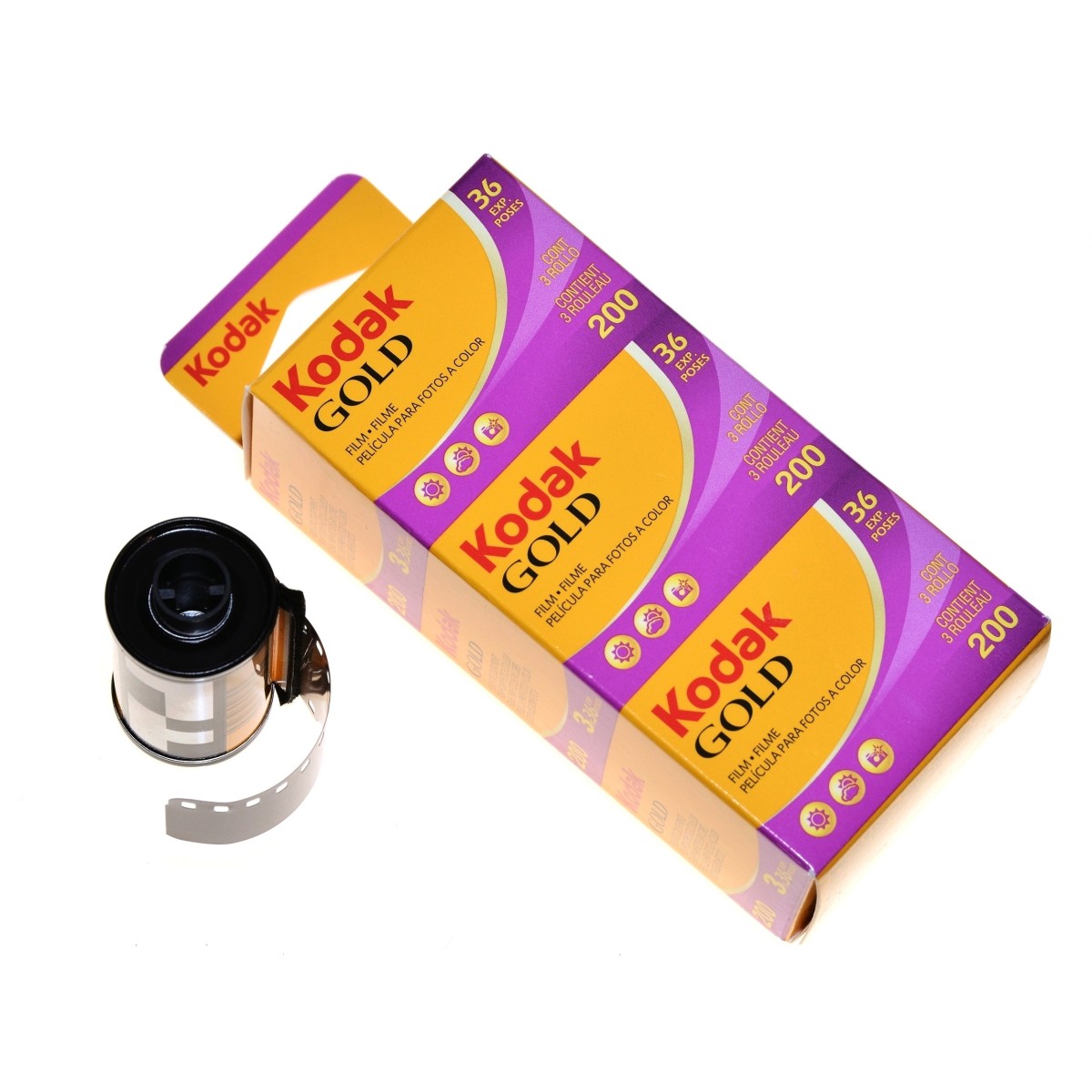 Kodak Gold 200/36 - 1 film z trópaka do odbitek kolorowych na wakacje
