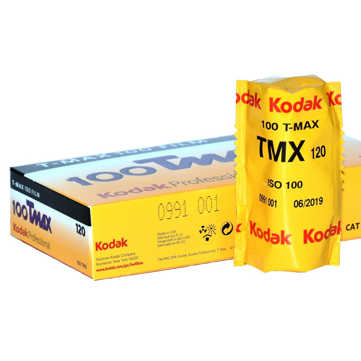 Kodak Professional T-Max 100/120 1x film, klisza B&W