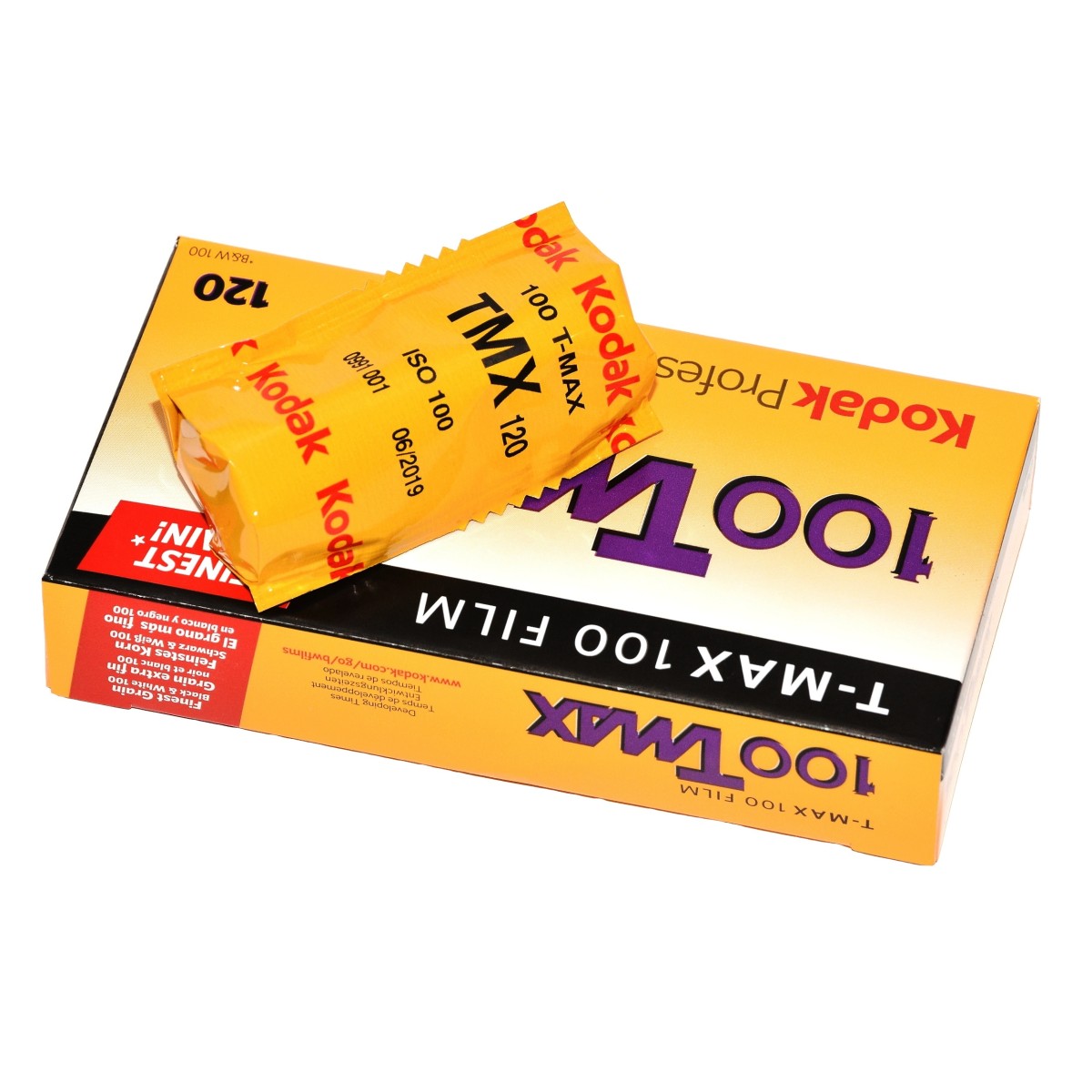 Kodak Professional T-Max 100/120 1x film, klisza B&W