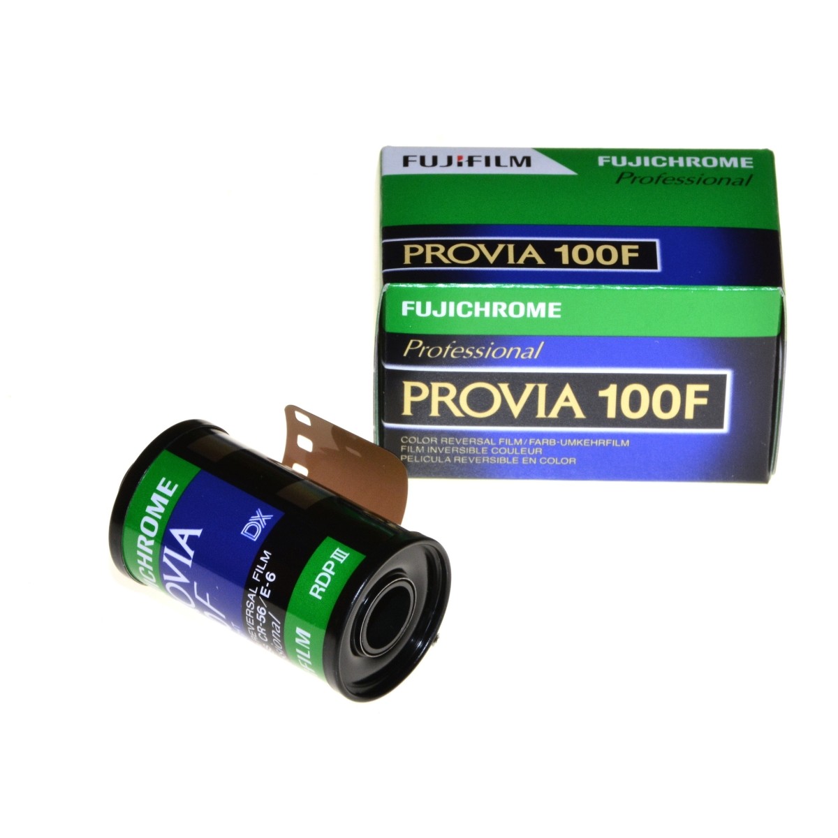 Fuji Fujichrome Provia 100F 100/36 slajd kolorowy 21 DIN