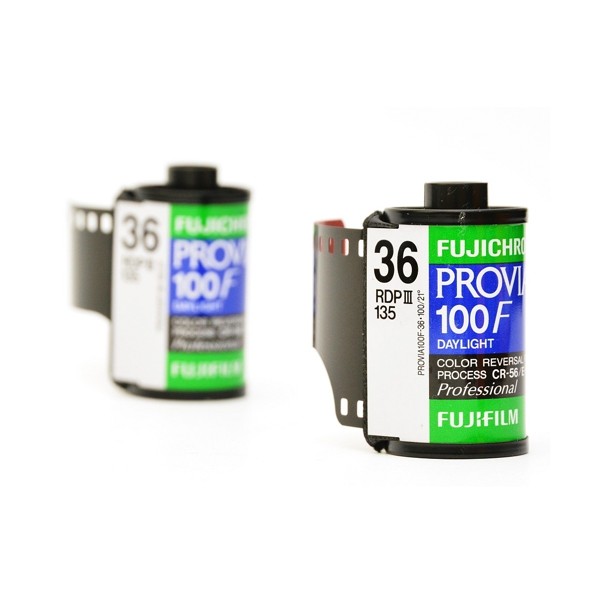 Fuji Fujichrome Provia 100F 100/36 slajd kolorowy 21 DIN