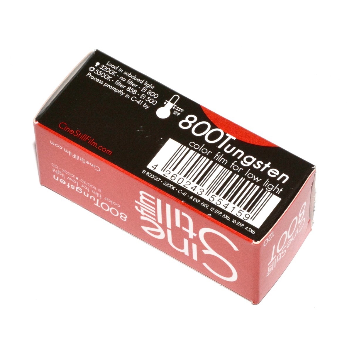 CineStill Xpro C-41 800/120 Tungsten film kolorowy średnioformatowy