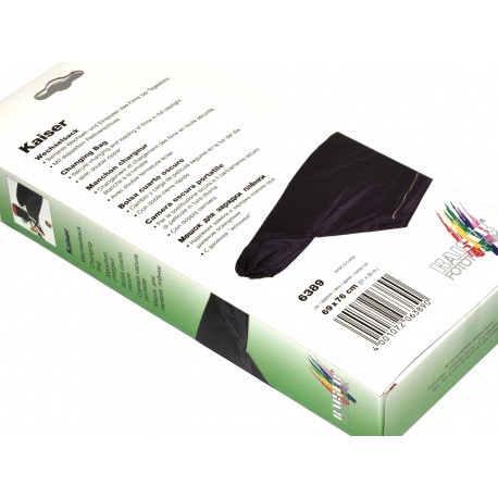 Kaiser Rękaw ciemniowy 69x76 cm (6389) do koreksu i aparatu
