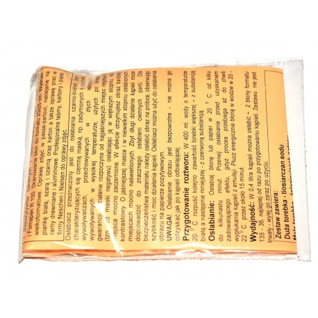 2M-KOr Osłabiacz Równomierny na 400 ml. do osłabiania filmów i zdjęć