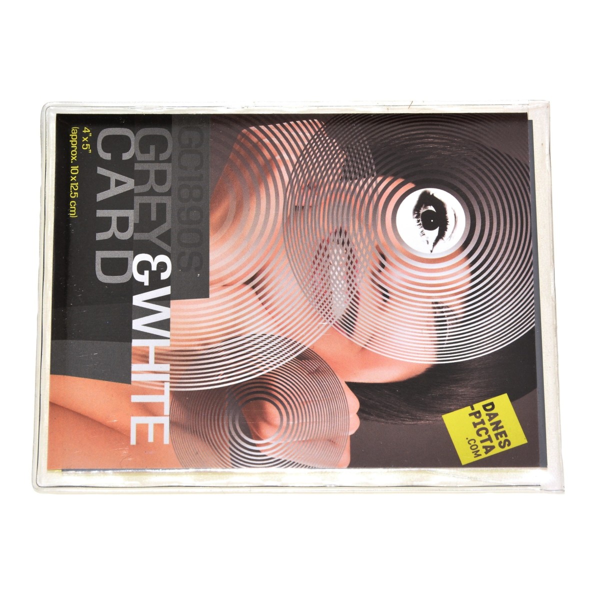 Szara i biała karta 10,2x12,7cm 4x5cala do balansu bieli