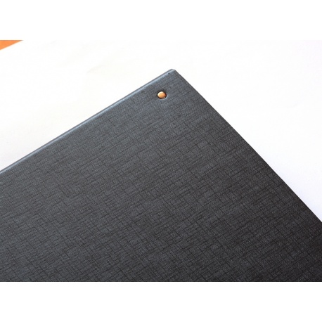 Czarno-Białe Segregator Z NAPISEM na folie + 25 koszulek na film 120