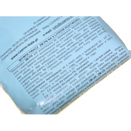 2M-PN Wywoływacz normalny do ciemni BW na 5 litrów