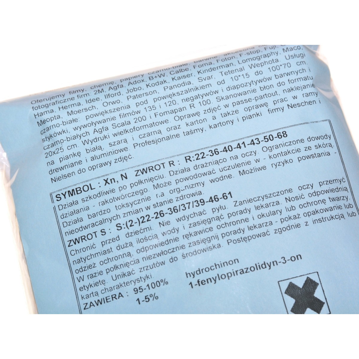 2M-PN Wywoływacz normalny do ciemni BW na 5 litrów