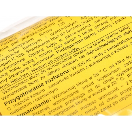 2M-KW Wzmacniacz miedziowy na 400 ml. roztworu do filmów czarno białych