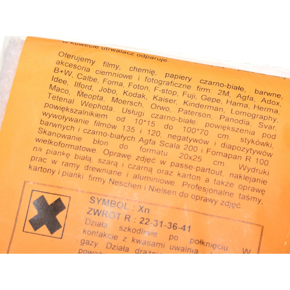 2M-US Utrwalacz szybki uniwersalny 1 litr do filmów i odbitek