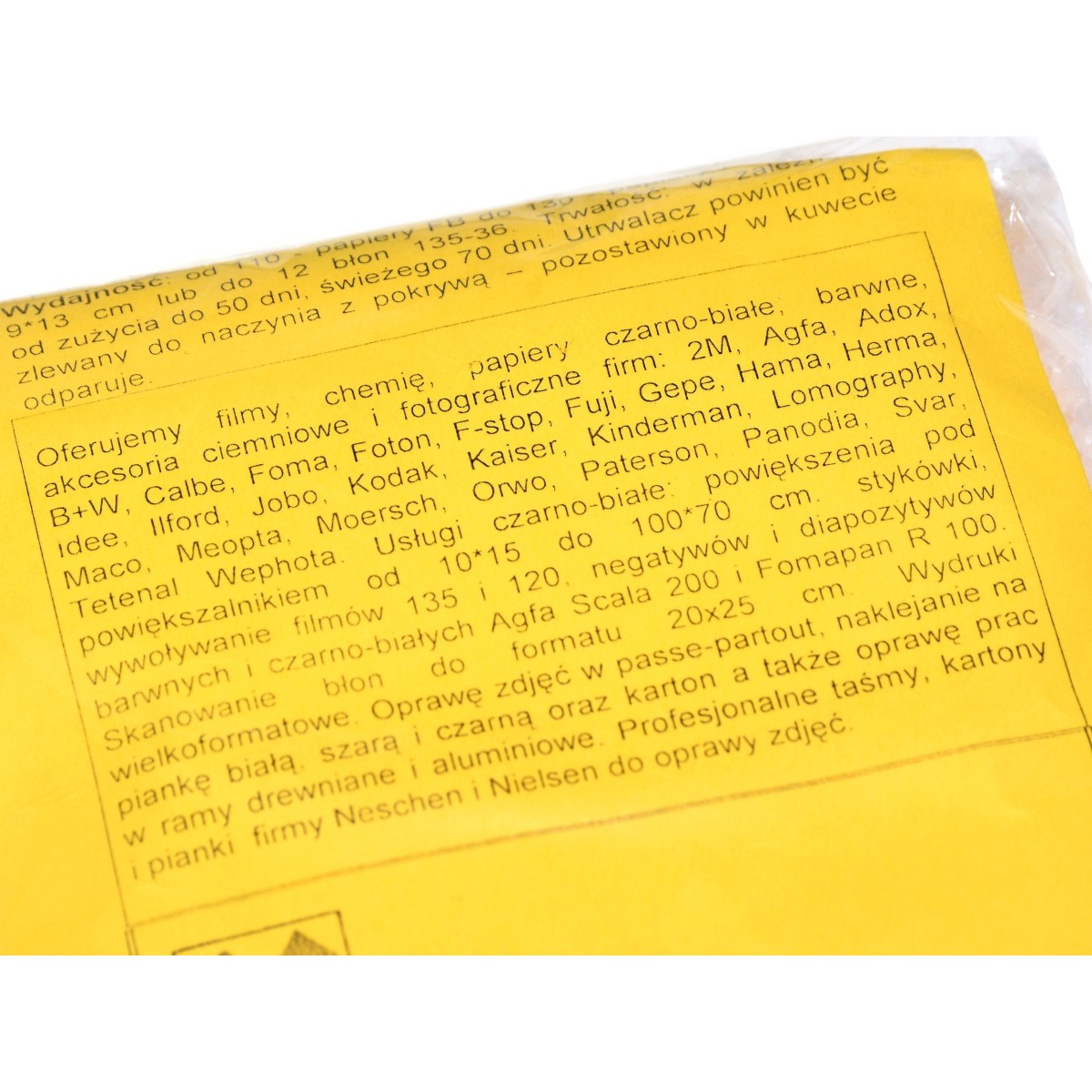 2M-UK Utrwalacz kwaśny uniwersalny na 1 litr do odbitek BW