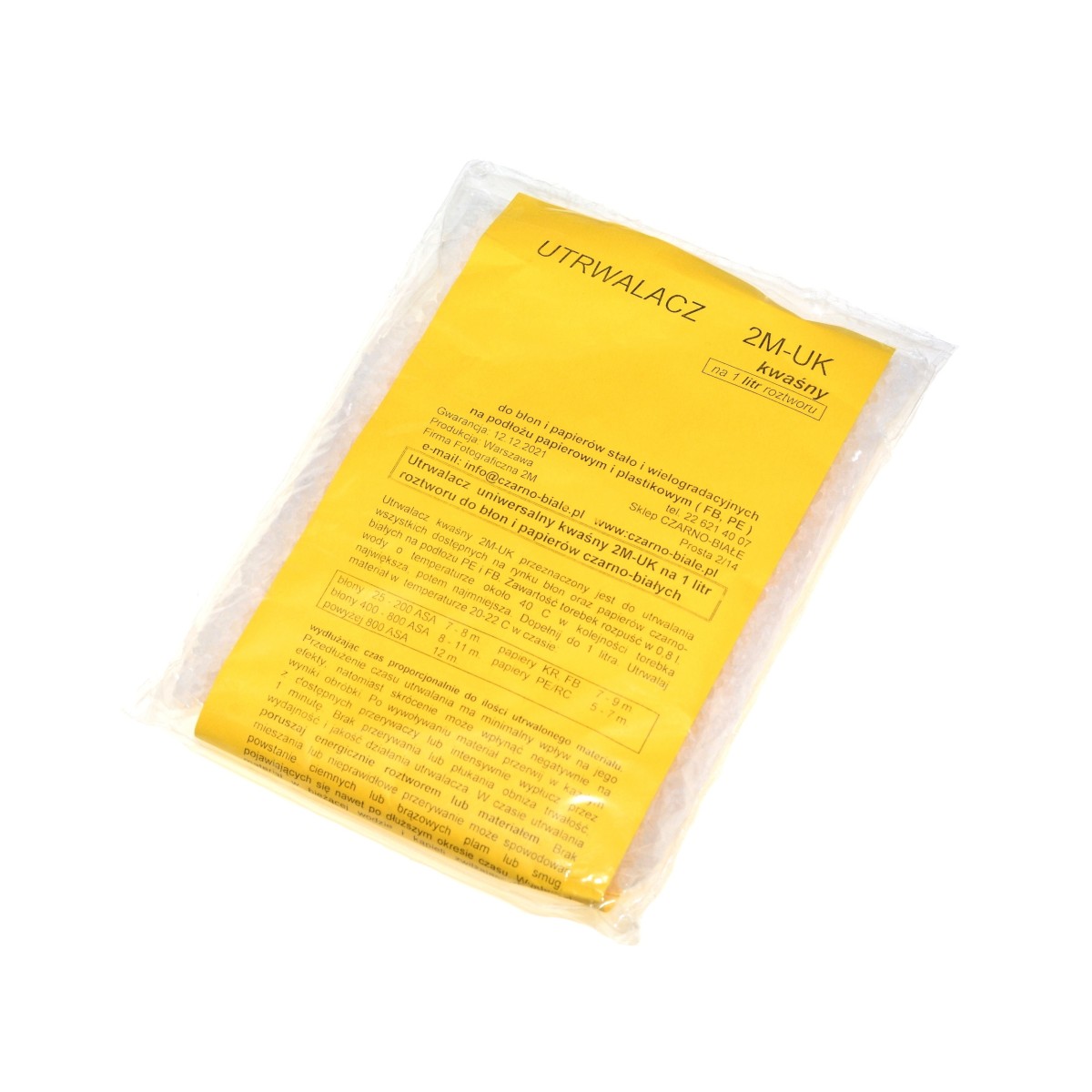 2M-UK Utrwalacz kwaśny uniwersalny na 1 litr do odbitek BW