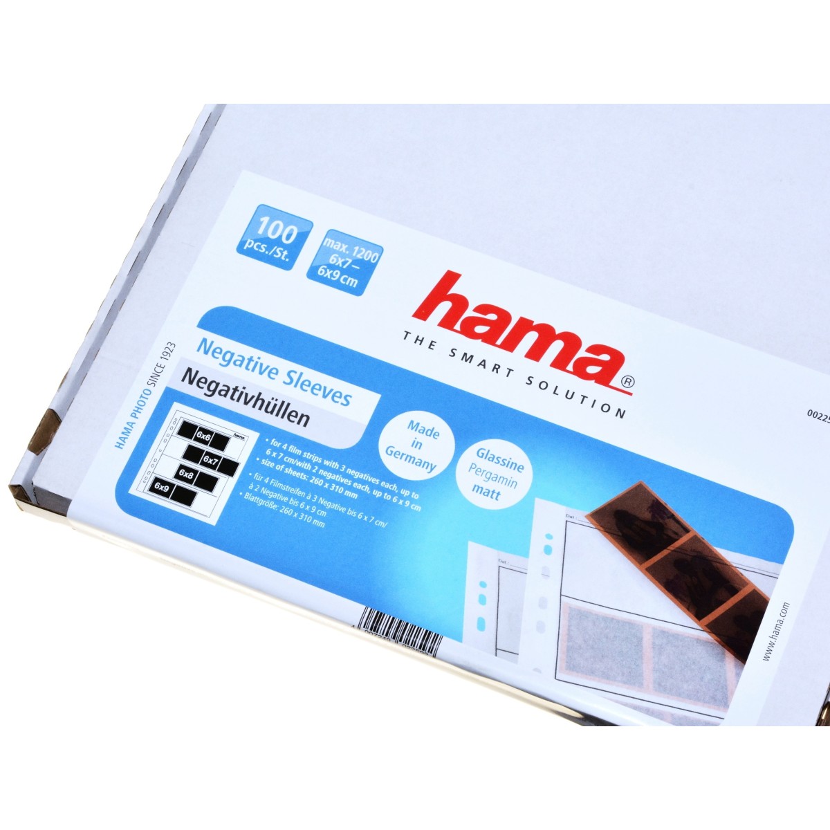 Hama Koszulki folia - pergamin na film 120 - 20 sztuk (2259)