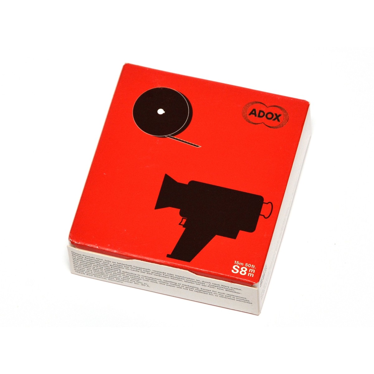 Wywołanie 1 filmu czarno-białego z kamery Super 8 - S8, Standard 8