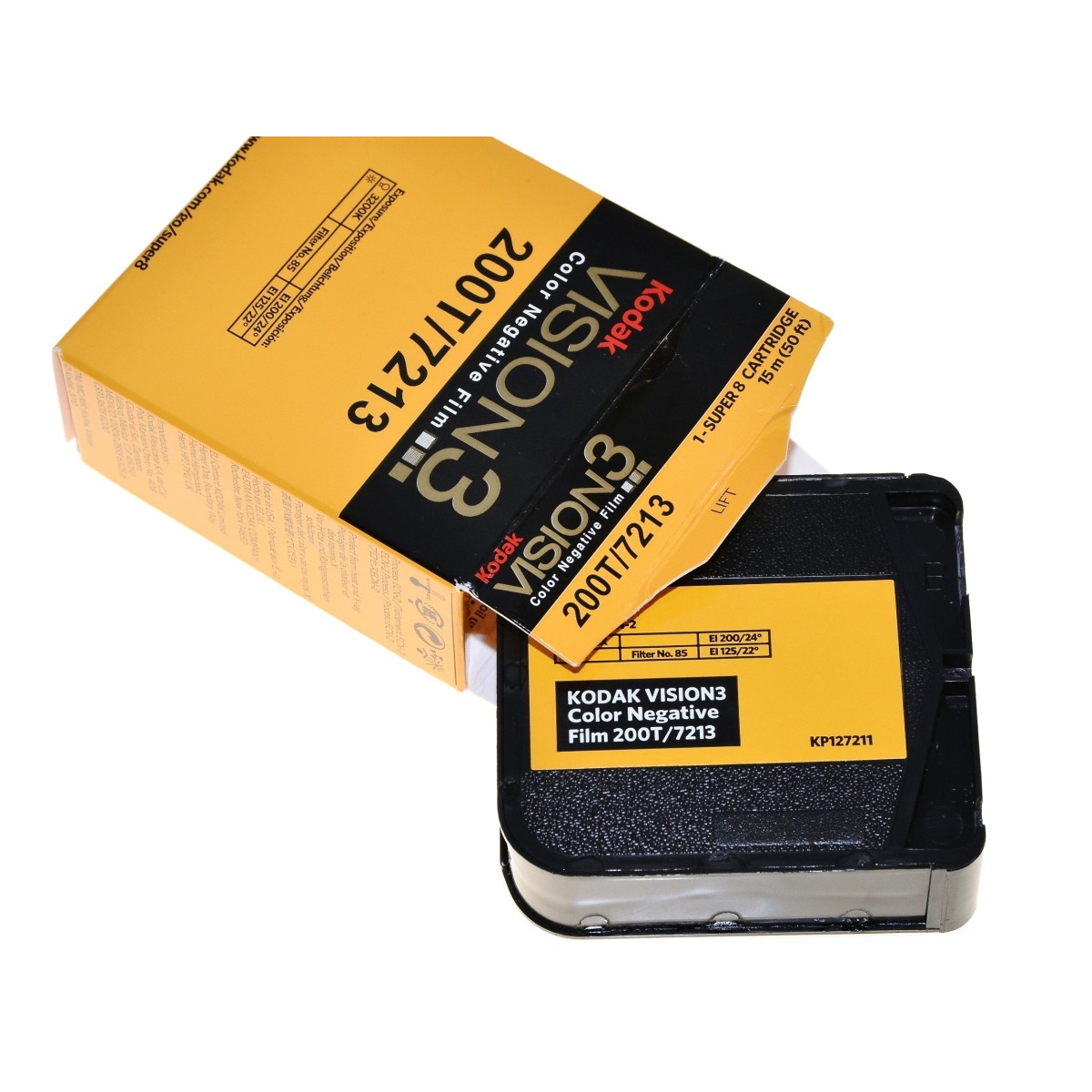 Kodak Vision3 Color 200T film kolorowy do kamery Super8 S8 7213