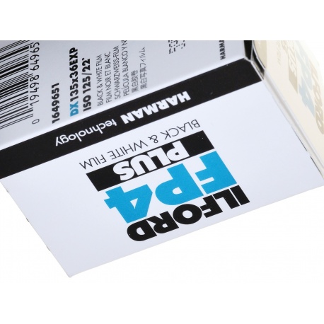 Ilford Harman FP4 125/36 film czarno-biały do portretów