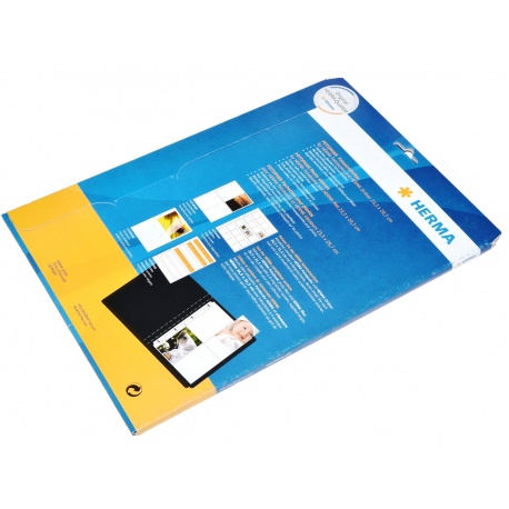 Herma Koszulki na zdjęcia 10x15cm 10szt (2 odbitki w poziomie, czarne) 7786