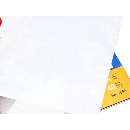 Herma Koszulki na zdjęcia 10x15cm 10szt (2 odbitki w poziomie, białe) 7586