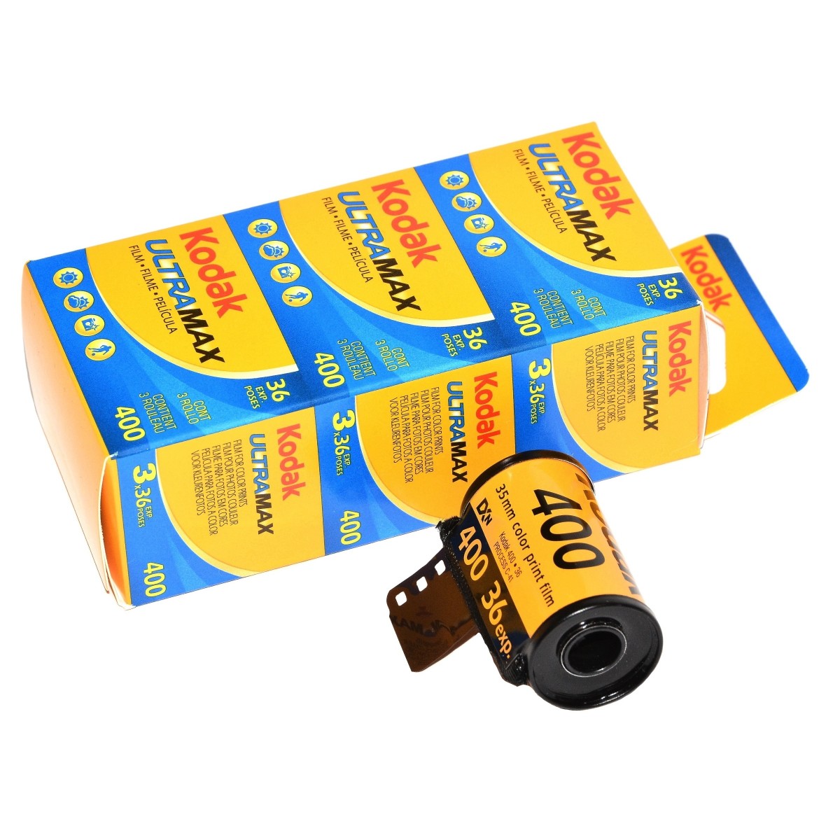 Kodak Gold Ultra 400/36 1 FILM kolorowy na wakacje zabawę