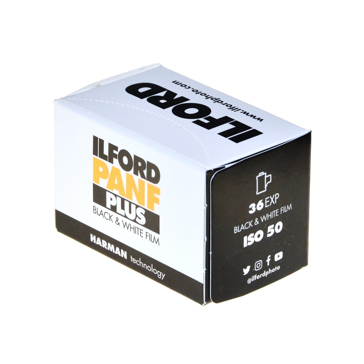 Ilford PANF 50/36 Harman niskoczuły film z małym ziarnem