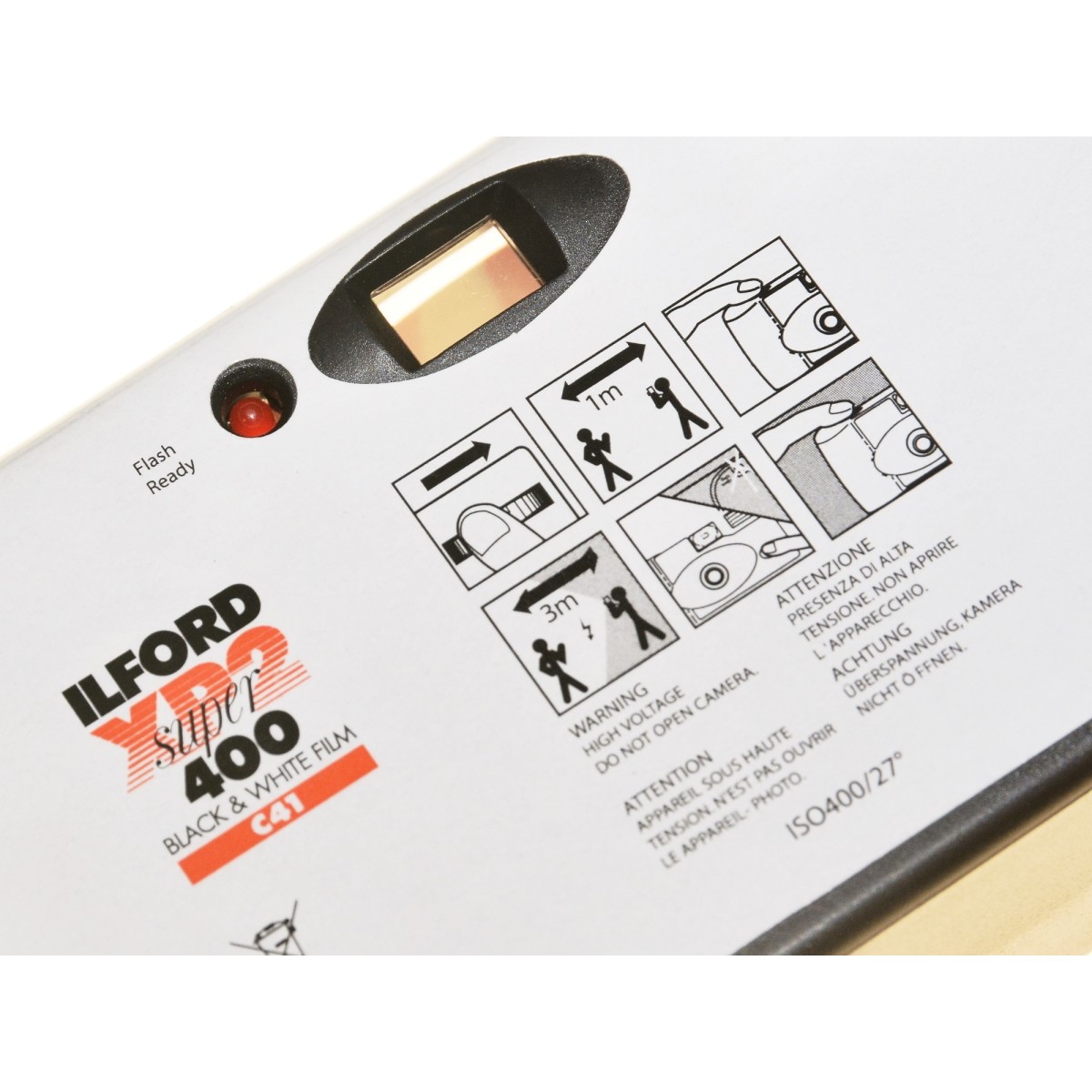 Ilford Aparat jednorazowy z filmem XP2 400/27 do C41