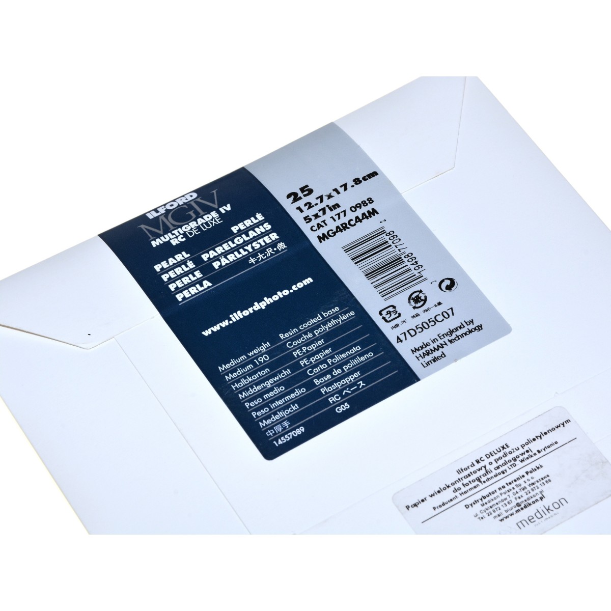 Ilford Multigrade IV RC Deluxe 13x18/25 perła papier do zdjęć