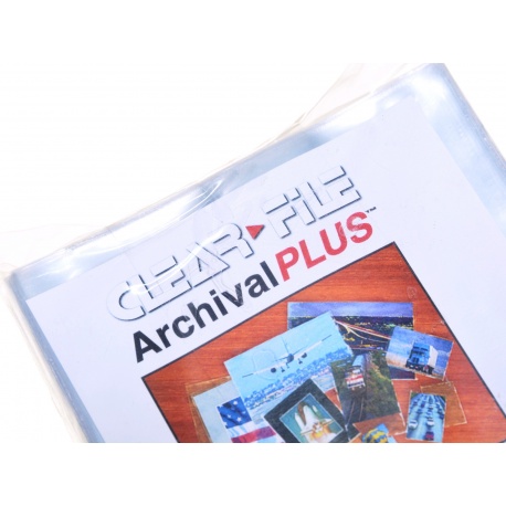 Clear File Koszulka przezroczysta na film 4x5 cala polipropylenowa - 10szt.