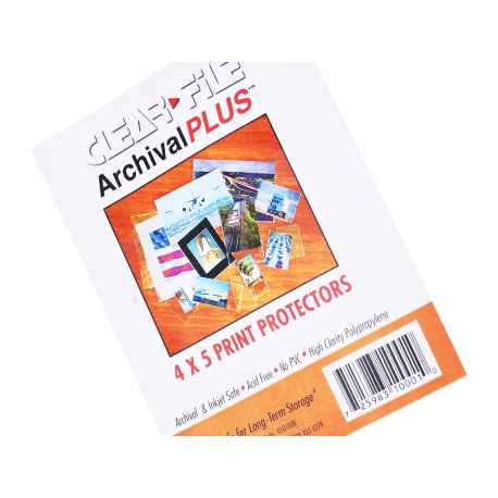 Clear File Koszulka przezroczysta na film 4x5 cala polipropylenowa - 10szt.