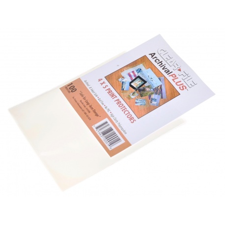 Clear File Koszulka przezroczysta na film 4x5 cala polipropylenowa - 10szt.