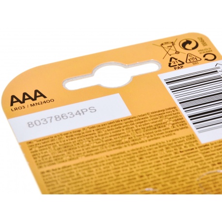 Duracell Bateria Ultra R3 1,5V 4 sztuki typ AAA, LR3