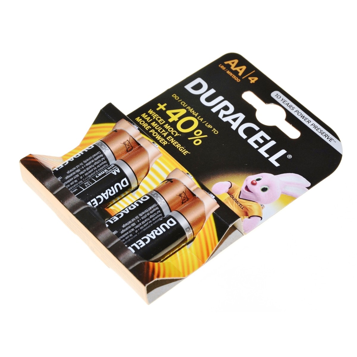 Duracell Bateria Ultra R6 1,5V 4 sztuki typ AA, LR6