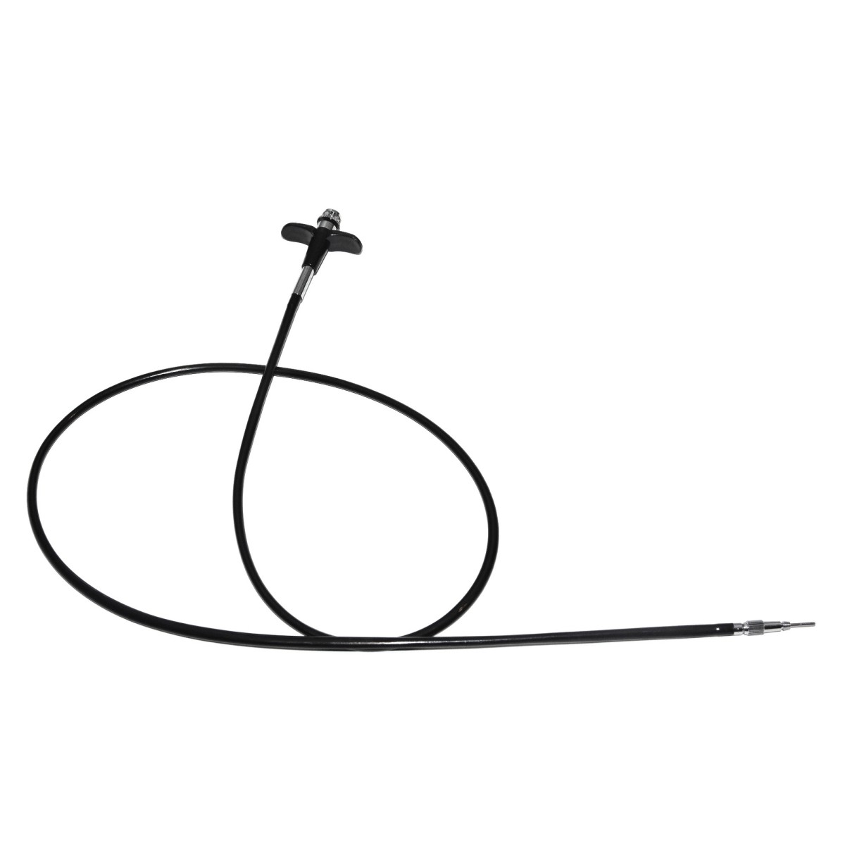 Wężyk spustowy tradycyjny do aparatu - 100cm. blokada talerzyk