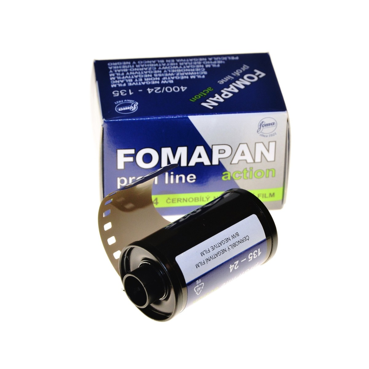 Foma Fomapan 400/24 Action film czarno-biały B&W do koreksu