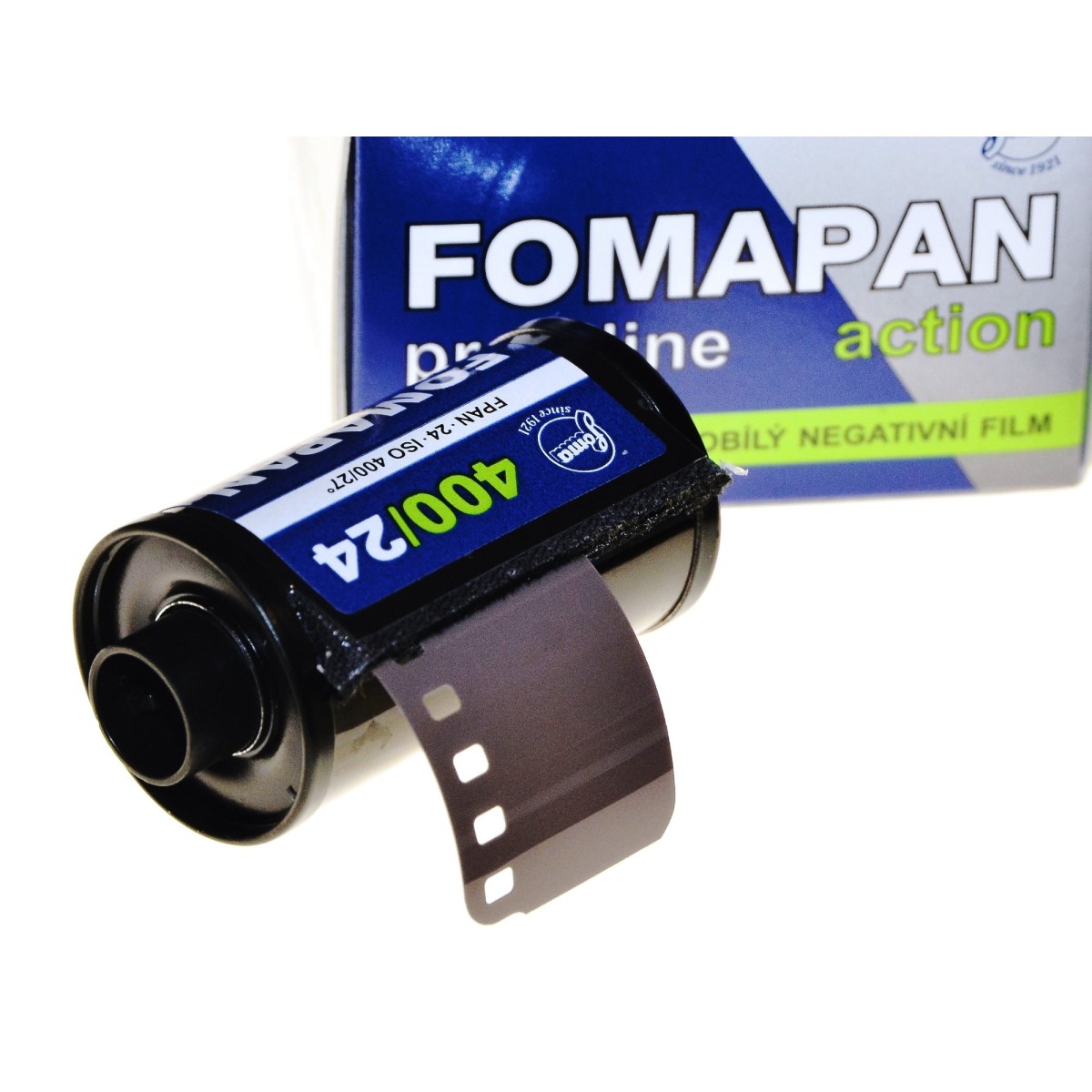 Foma Fomapan 400/24 Action film czarno-biały B&W do koreksu