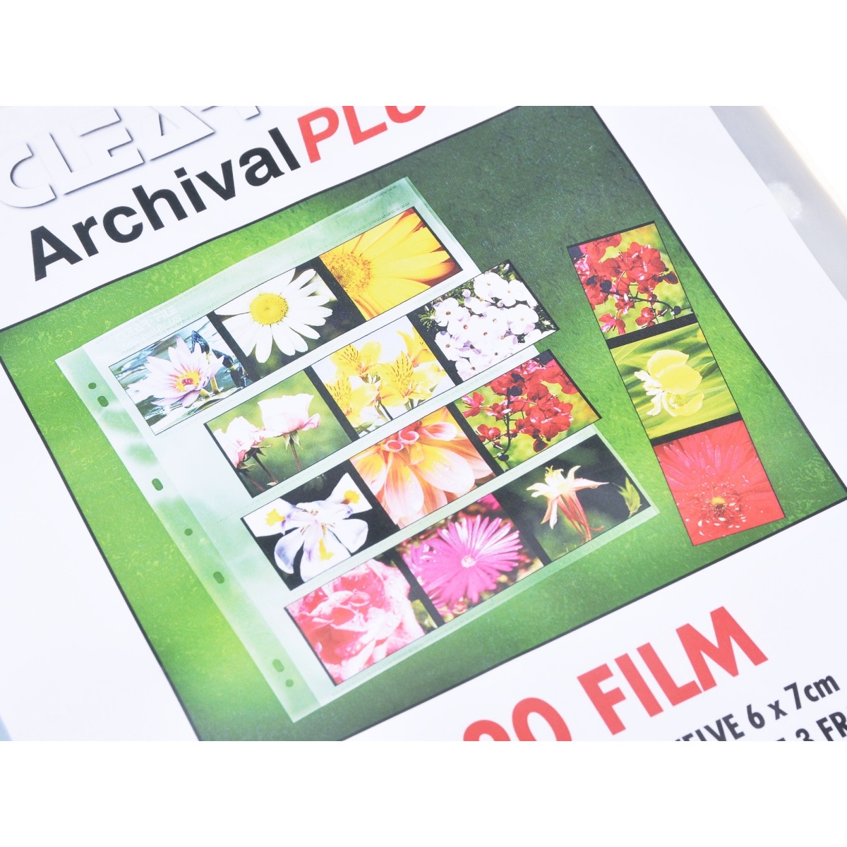 Clearfile Koszulka PP przezroczysta na film 120 - 6x7 do segregatora - 10szt